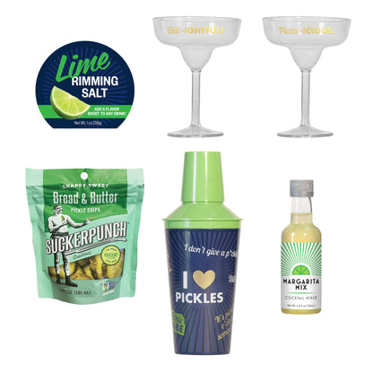 Pickle Margarita 6 Pc. Cocktail Kit Gift Set