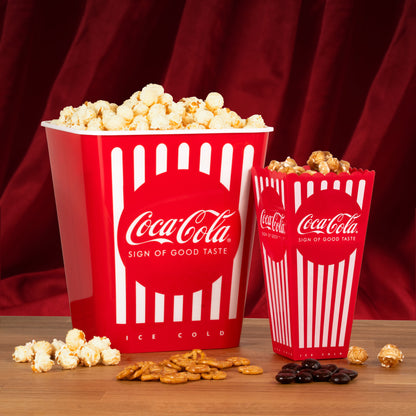 Coca Cola Movie Night Deluxe 7 pc. Popcorn Bucket Coke Gift Set