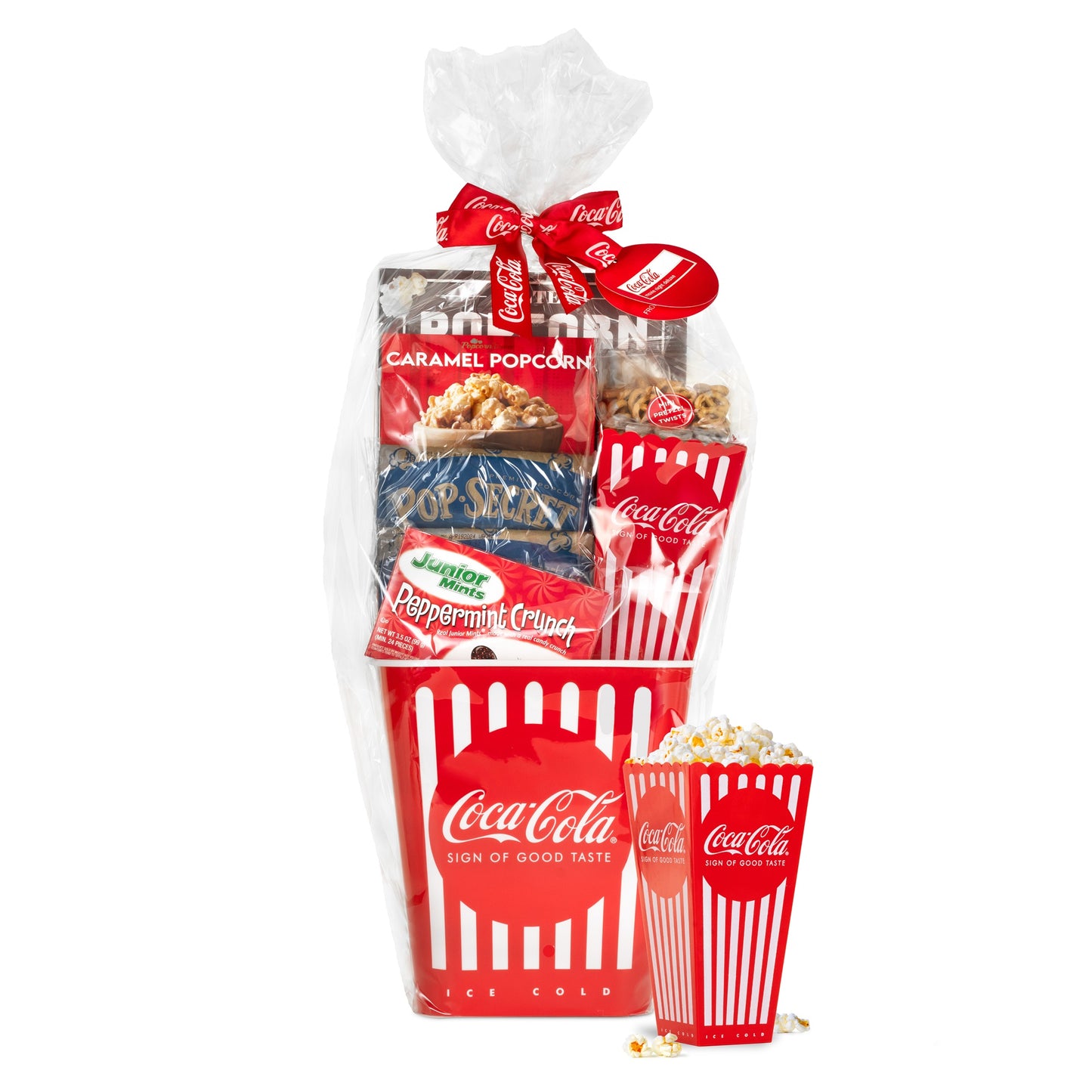 Coca Cola Movie Night Deluxe 7 pc. Popcorn Bucket Coke Gift Set