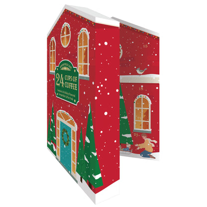 North Pole Cafe 24 Day Christmas Coffee Keurig K-cup Advent Countdown Calendar