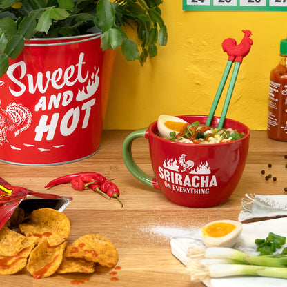 Sriracha Huy Fong Rooster Brand Hot Sauce Lovers 5 pc. Bucket Set