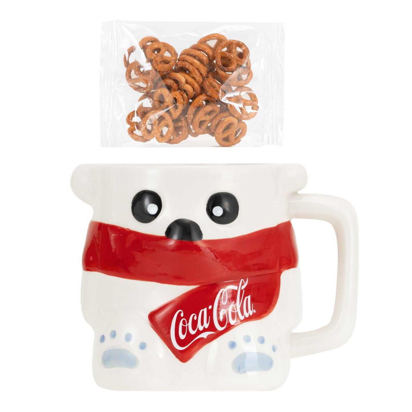 Coca Cola Collectible Coke Polar Bear Holiday Mug Gift Set