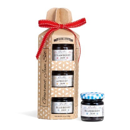 Gift Set of 3 Old World Quality Foods Gourmet Mini Jam