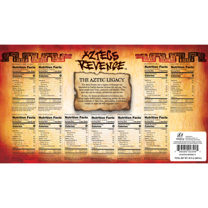 Aztecs Revenge 10 Bottle Mexican Style Hot Sauce Collection