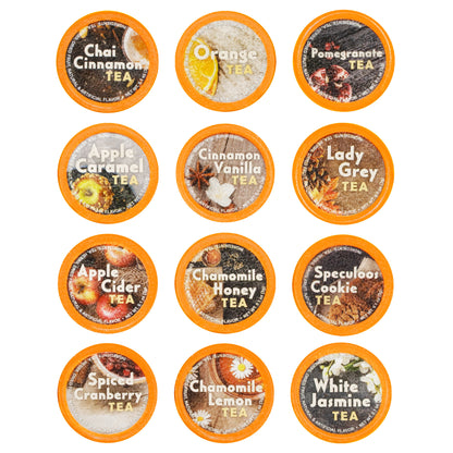 Fall Tea Collection with 12 Keurig K-Cups in Autumn flavors