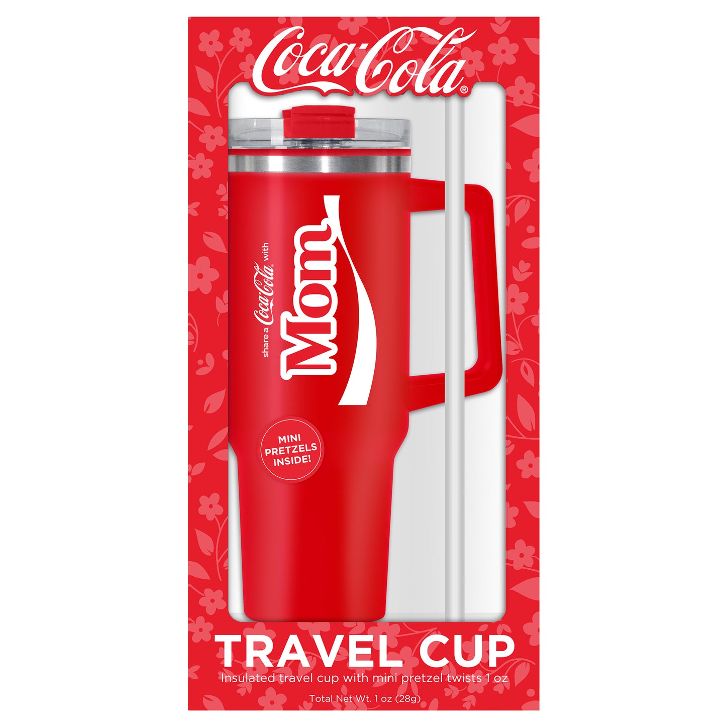 Coca Cola Mothers Day Red Coke 10" Insulated Travel Tumbler Gift Set