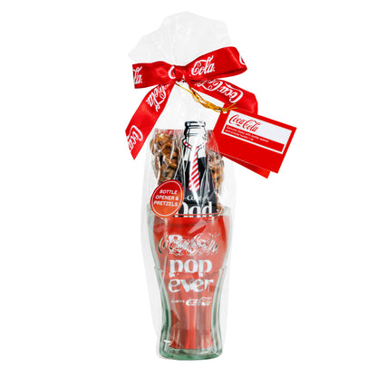 Coca Cola Fathers Day Pint Glass 3 pc Gift set with Coke Dad Bottle Opener